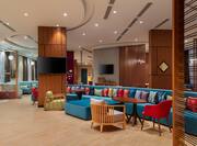 hotel lobby seating area