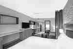 Kamar Tamu dengan Ruang Tamu dan Area Lounge