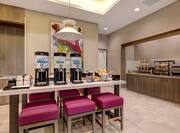 Coffee Station With Breakfast Area