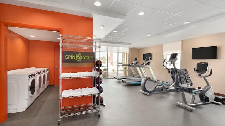 Fitness Center and Guest Laundry