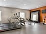 Fitness Center Treadmills, Dumbbell Rack and Weight Bench