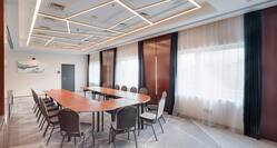 Meeting Room with Table Set up U Style