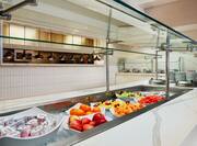 City Park Bistro Buffet with Yogurt and Fresh Fruits