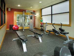 Fitness Center Weight Equipment 
