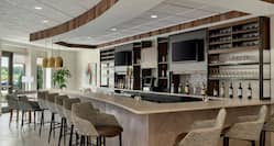 Hilton Garden Inn Bar and Lounge with Room Technology