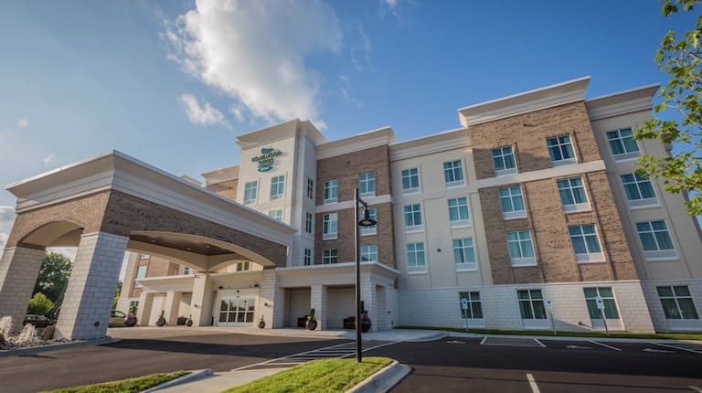 Exterior and portico