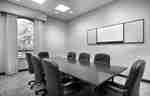 boardroom with table and chairs