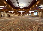 Large empty ballroom