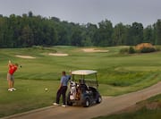 Players on Rocky River Golf Course  