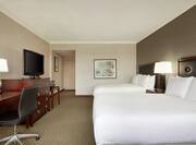 Spacious Guest Rooms featuring Two Double Beds