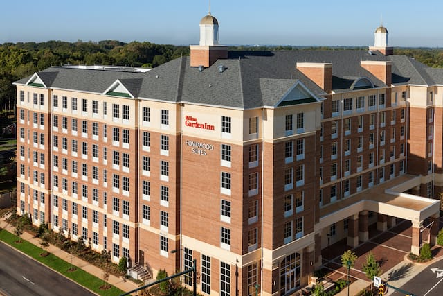 Hotel Building Exterior at Daytime