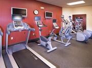 Cardio Machines in Fitness Center