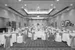 Ballroom Event Set Up Round Tables
