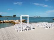 Beach Wedding Setup