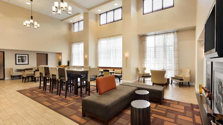 Hotel Lobby Seating and Dining Seating