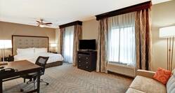 Studio Suite with King Bed, Work Desk, Lounge Area, and TV