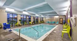 Indoor Heated Pool with Seating Area