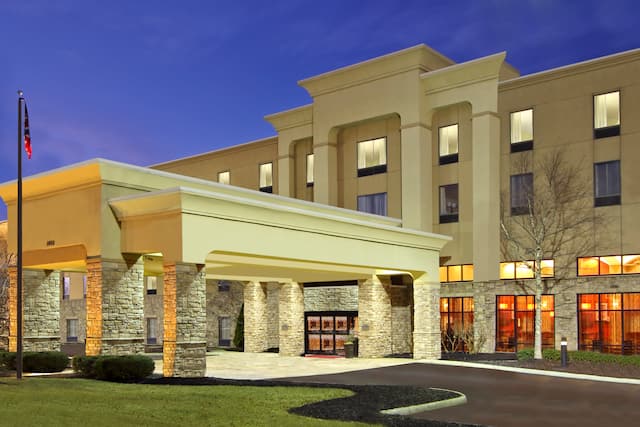 Hotel Exterior at Night