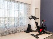 Recumbent Bicycle in Hotel Guest Room