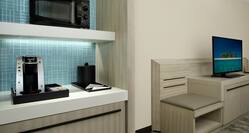 Room with TV and Kitchenette