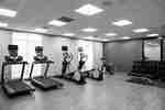Treadmills Weights and Recumbent Bikes in Fitness Center