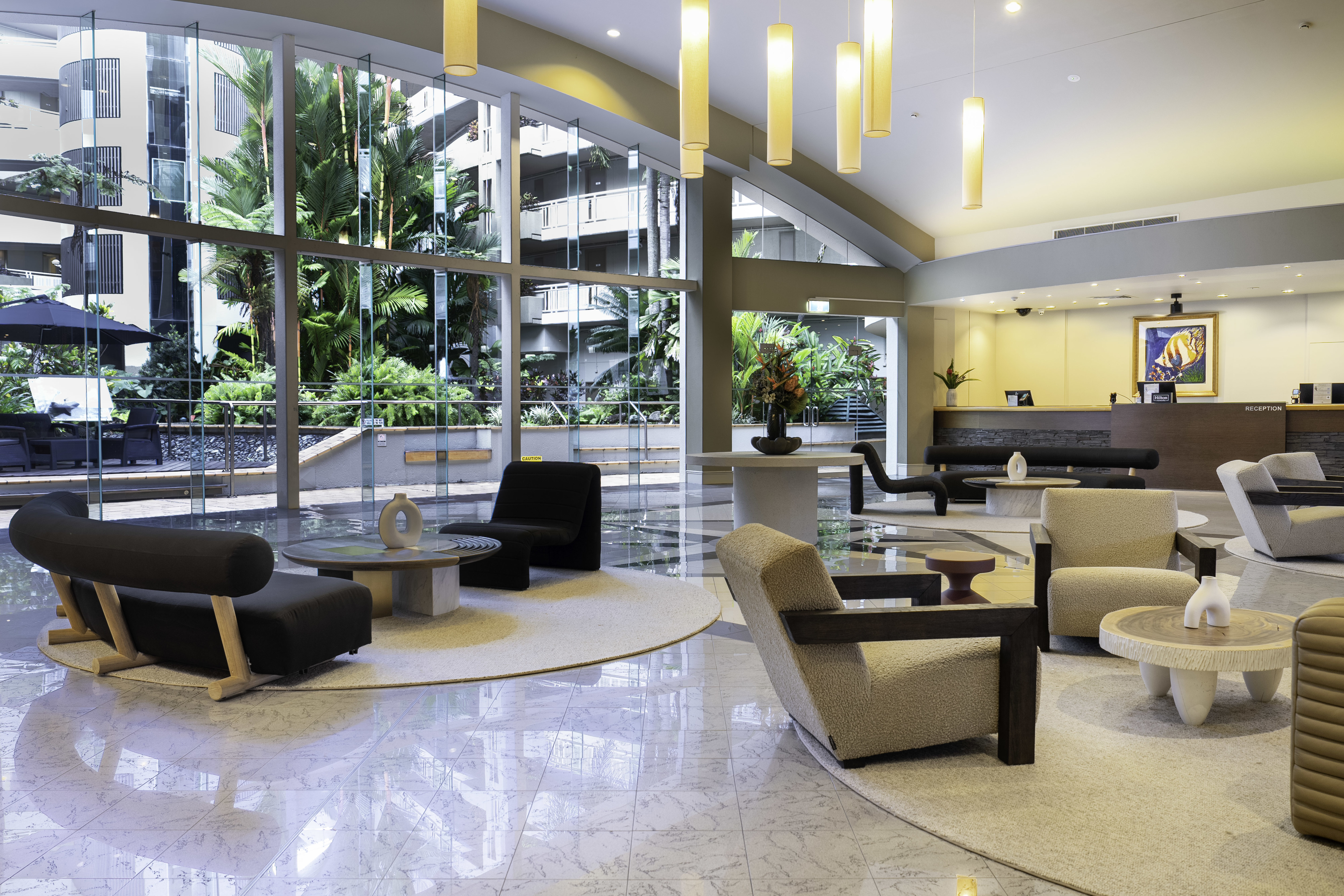DoubleTree Hotel Sitting Area in Lobby