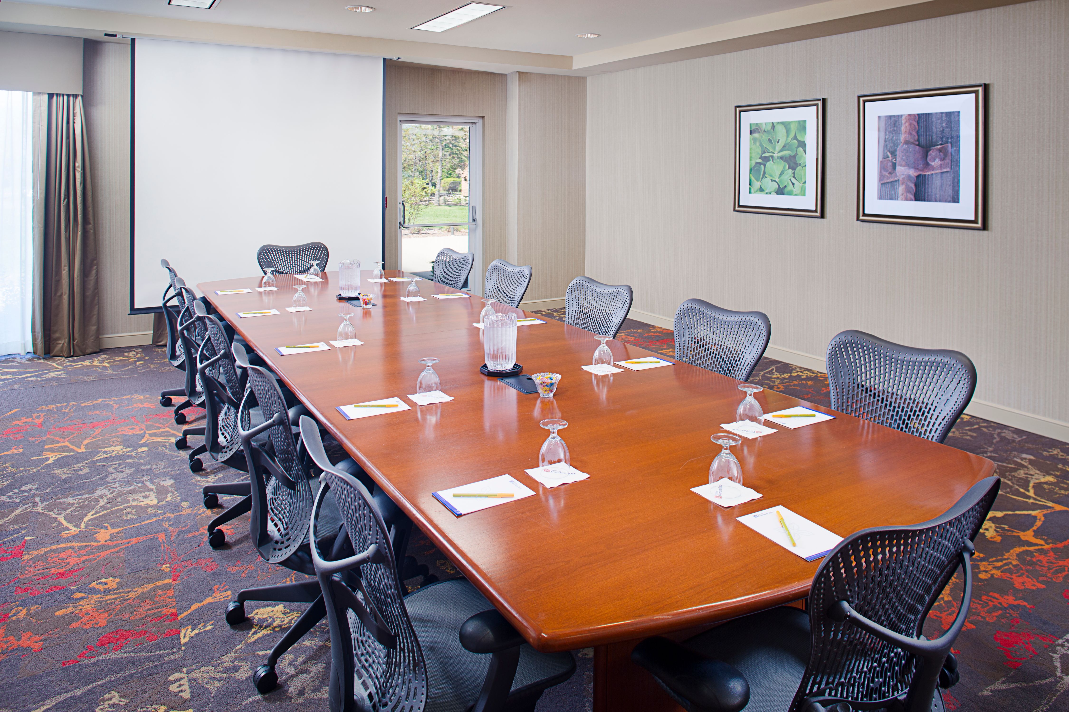 Formal Large Table Conference Room  