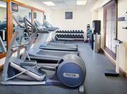 Fitness Center Treadmills Elliptical Machines