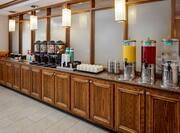 Breakfast Bar with Juice and Coffee