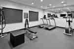Fitness Center with Treadmills and Free Weights