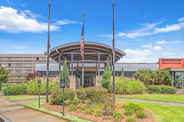 hotel exterior entrance