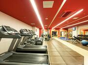 24 hour Fitness Center with Treadmills and Weights
