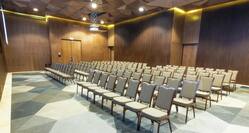 Chairs Set in Rows in Meeting Room