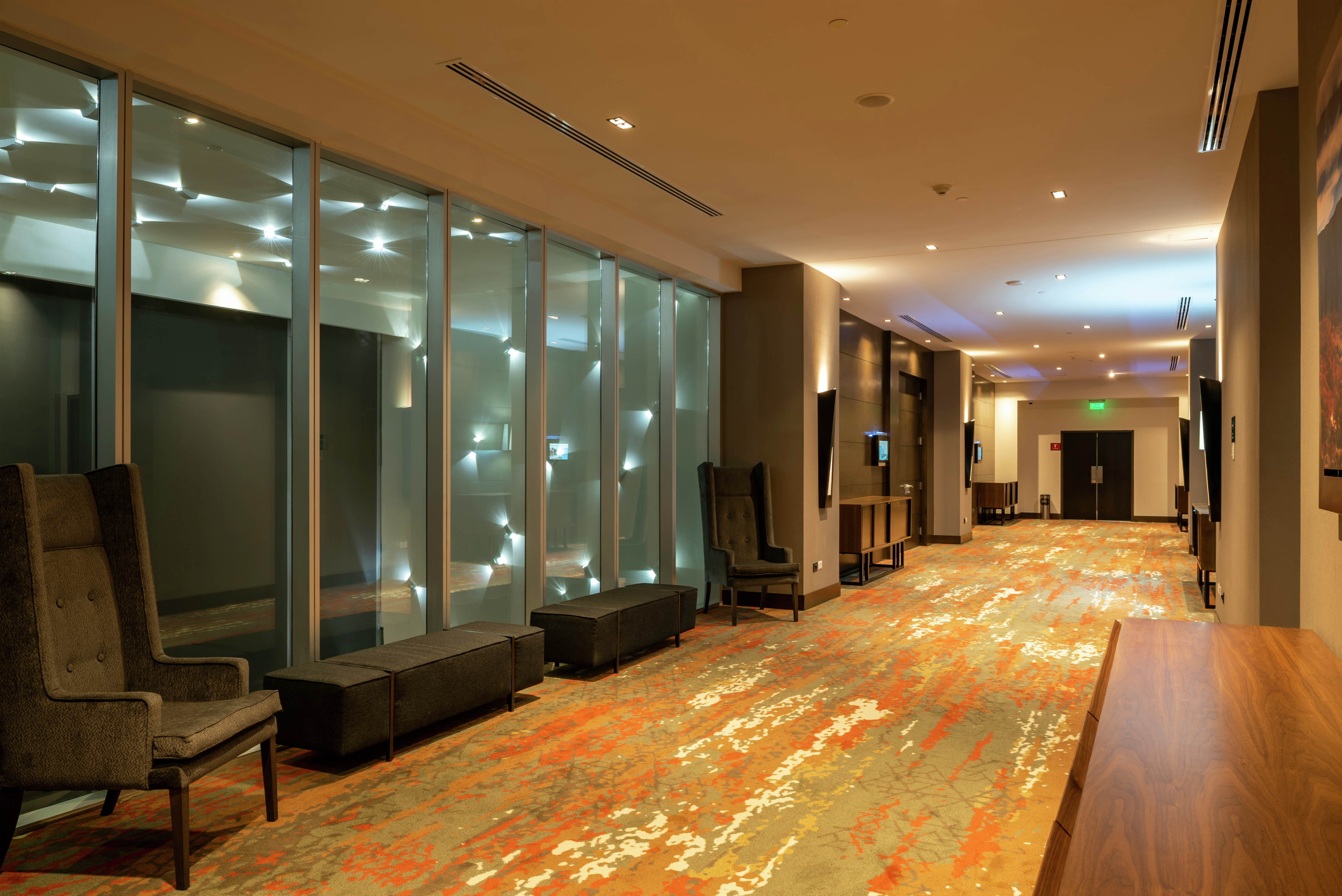 Hallway Leading To Event Space 