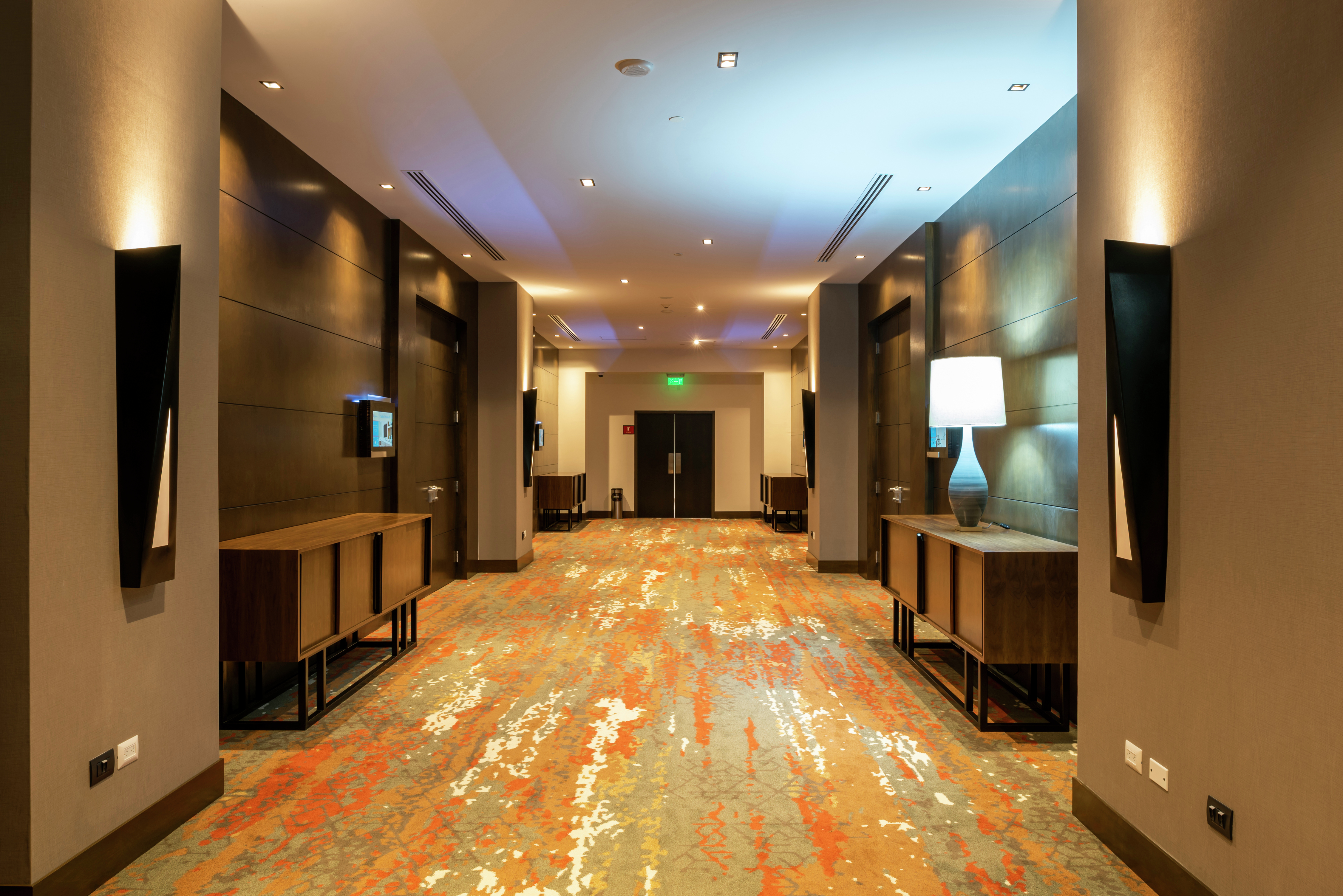 Hallway Leading To Event Space