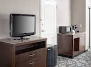 Two Queen Room Entertainment Center  