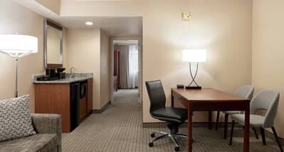 Accessible Guestroom with Lounge Area and Work Desk