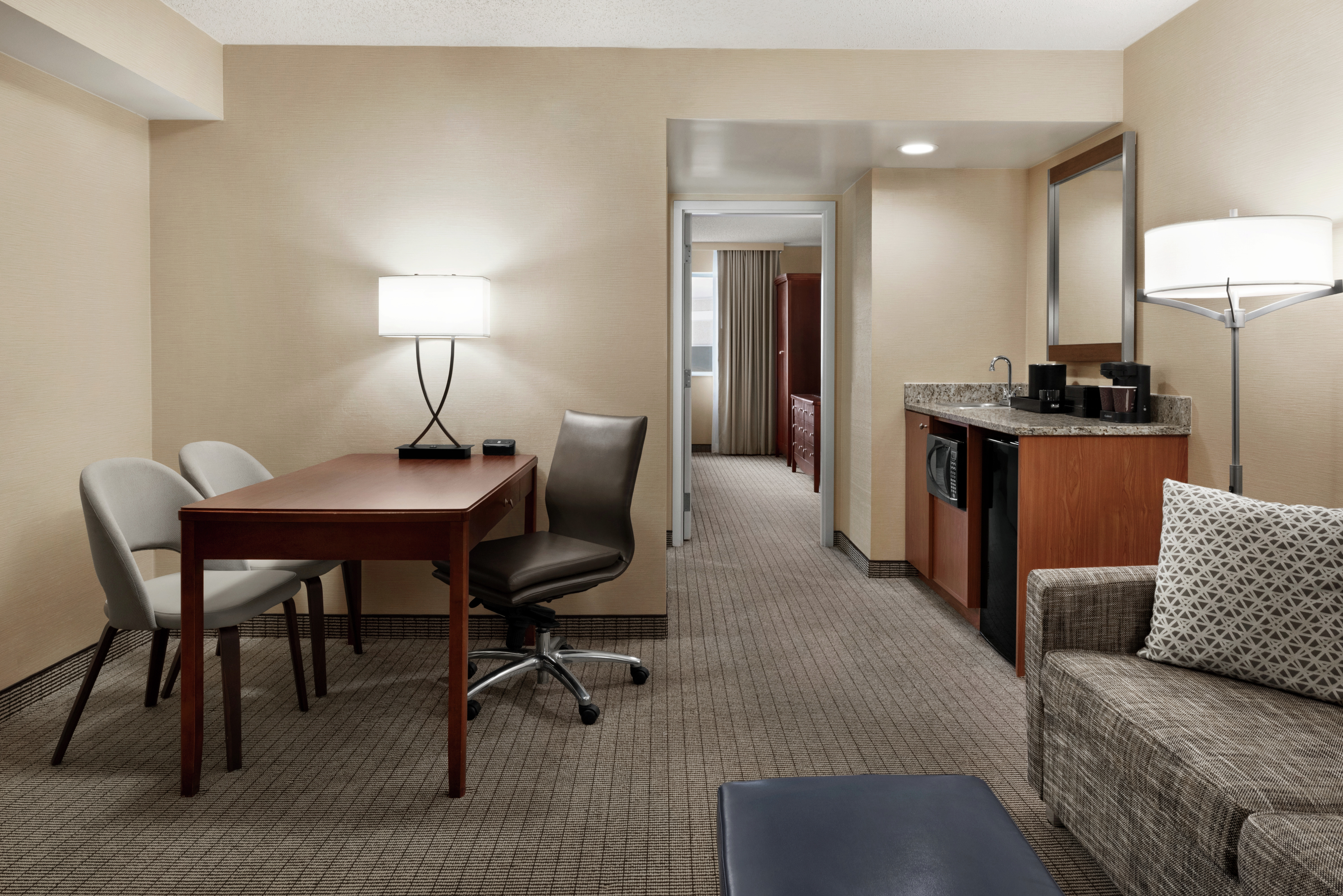 Two Premium Queen Suite with Lounge Area and Work Desk