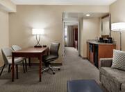 Two Premium Queen Suite with Lounge Area and Work Desk