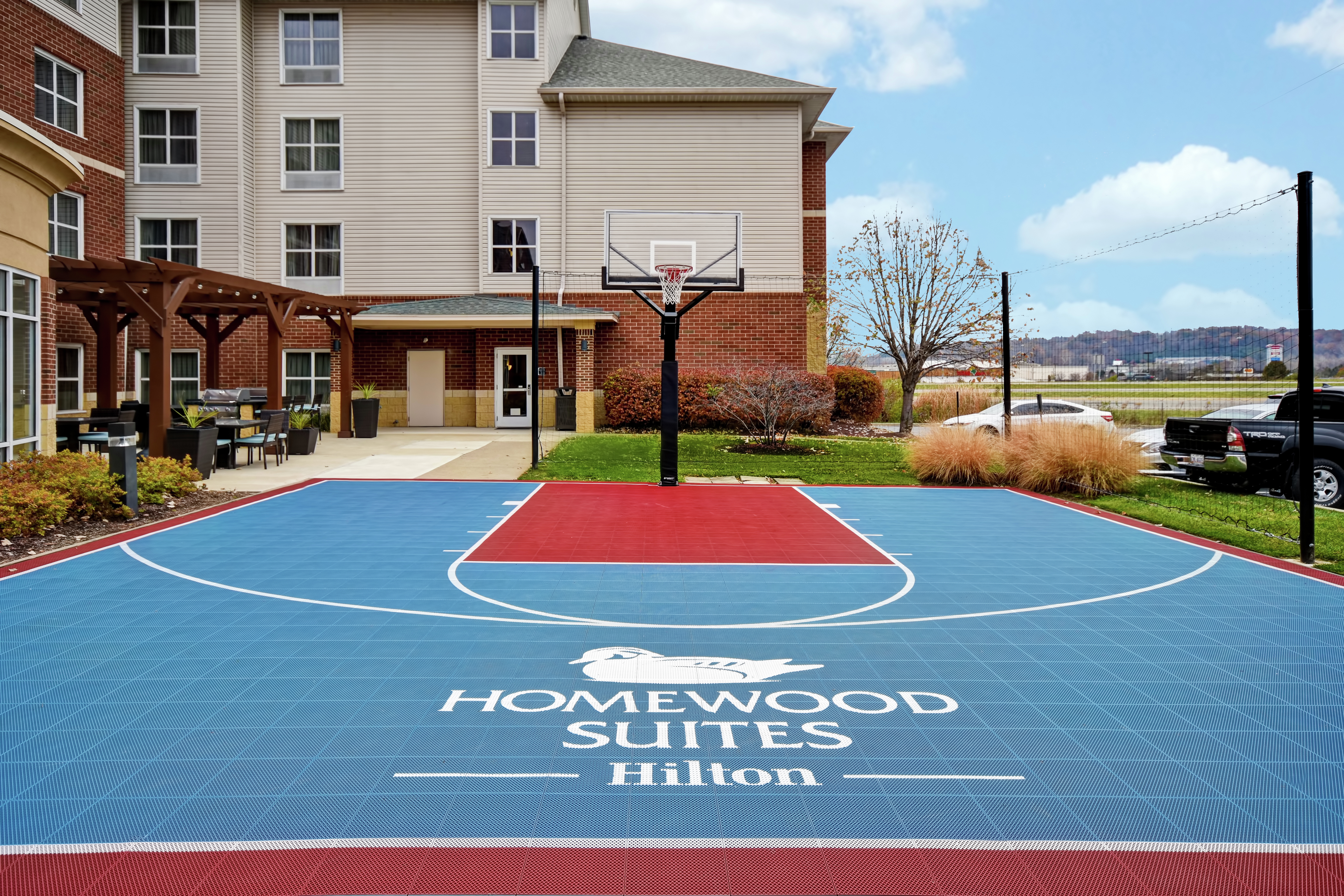 On-Site Basketball Sport Court