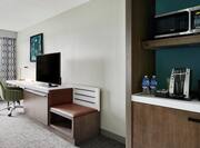 Guest Room Amenities, Work Desk and Television 