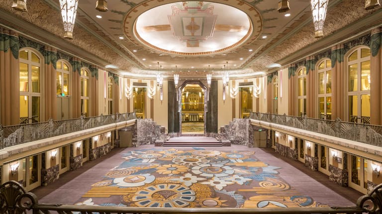 Ballroom Balcony with No Setup