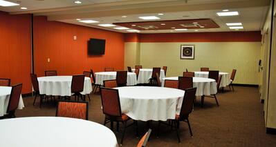 Meeting Room with Banquet Style Seating