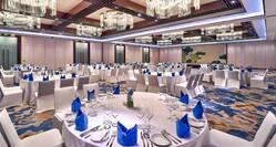 Ballroom Set up for Banquet