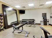 Fitness Center Free Weights and Equipment