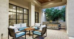 Outdoor Seating and Grill Area