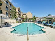 Outdoor Pool with Pool Chairs