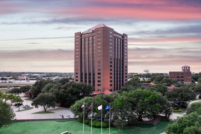 Hotel Exterior at dusk