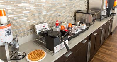 Breakfast Waffle Station