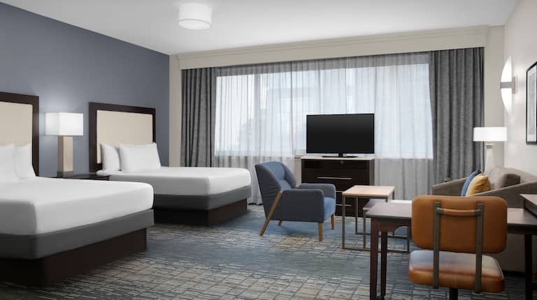 Double Queen Bedroom